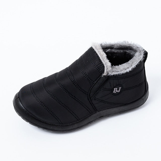 2021 winter boots women waterproof snow women shoes flat Casual Winter Shoes Ankle Boots for Women plus Size Couple shoes