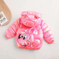 Disney Jacket for Girls Children's Lightweight Down Jacket Boys and Girls White Duck Down Girls' Bright Minnie Children's Jacket
