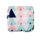 Women Portable Sanitary Napkin Storage Bag Cotton Travel Makeup Storage Bag Literary Zipper Coin Purse Sundries Storage