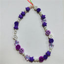 HANGZHI 2021 New Colorful Acrylic Bead Smile Mobile Phone Chain CellPhone Strap Anti-Lost Lanyard For Women Summer Jewelry