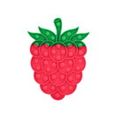 Glow in the Dark Fidget Toys Reliver Stress Toy Rainbow Push Bubble Antistress Children Toy Fluorescence Luminous Free Shipping