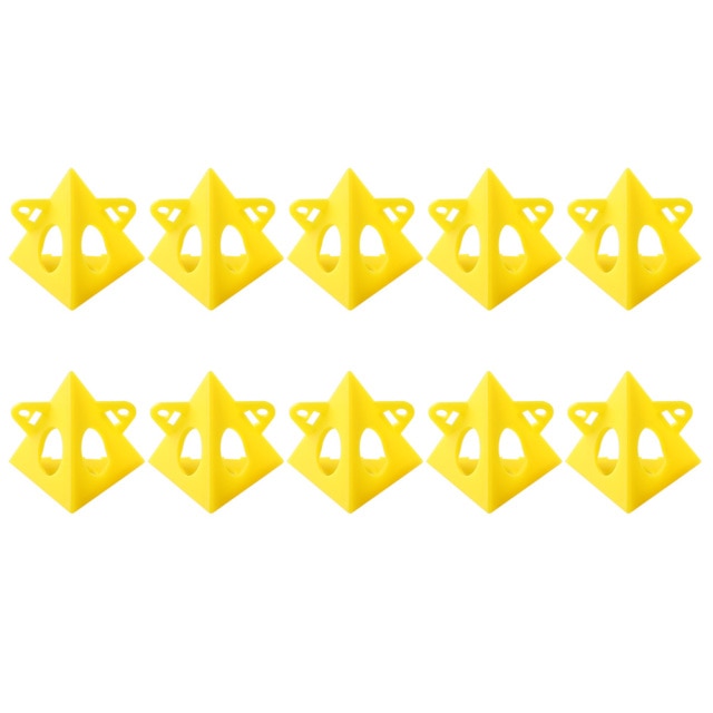 10pcs Pyramid Stands Set Triangle Stands Paint Tool Triangle Paint Pads Feet for Woodworking Carpenter Accessories Paint Pads