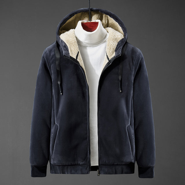 2021 Men Winter Thermal Fleece US Military Tactical Jacket Outdoors Sports Hooded Coat Hiking Hunting Combat Camping Army Jacket