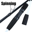 Sougayilang 3 Sections Carbon Fishing Rod Lure Wt:7-28g M Power Spinning/Casting Fishing Rod Travel Rod Fishing Tackle Pesca