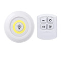 3W COB LED Under Cabinet Light Indoor Tap Remote Dimmable Battery Book Table Night Lamp for Corridor Stair Kitchen Loft Lighting