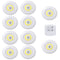 3W COB LED Under Cabinet Light Indoor Tap Remote Dimmable Battery Book Table Night Lamp for Corridor Stair Kitchen Loft Lighting