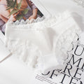 New Simple Lace Cotton Women's Underwear Sexy String Seamless Panties Thong Solid Low Waist Girls Briefs Soft Casual Lingerie
