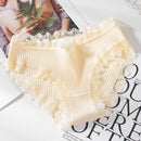 New Simple Lace Cotton Women's Underwear Sexy String Seamless Panties Thong Solid Low Waist Girls Briefs Soft Casual Lingerie