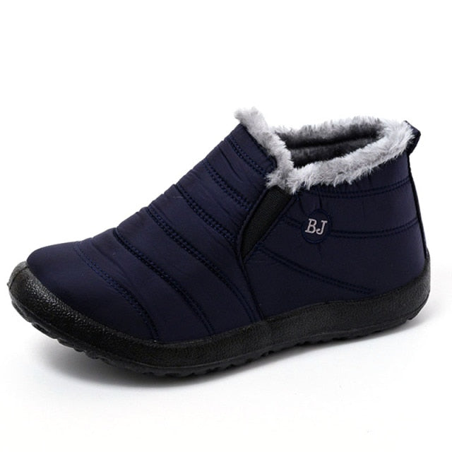 Men Shoes New Boots Men Winter Snow Boots Casual Men Winter Boots Outdoor Sneakers Furry Warm Male Shoe Waterproof Work Shoes