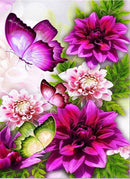 5D DIY Diamond Painting Flowers Rose Vase Cross Stitch Kit Full Round Drill Embroidery Mosaic Art of Rhinestones Home Decor Gift