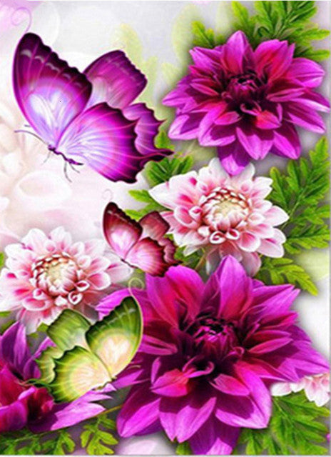 5D DIY Diamond Painting Flowers Rose Vase Cross Stitch Kit Full Round Drill Embroidery Mosaic Art of Rhinestones Home Decor Gift