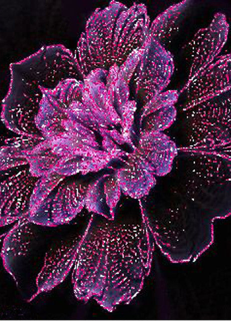5D DIY Diamond Painting Flowers Rose Vase Cross Stitch Kit Full Round Drill Embroidery Mosaic Art of Rhinestones Home Decor Gift