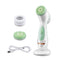 3 In 1 Electric Facial Cleansing Brush Silicone Rotating Face Brush Deep Cleaning Skin Exfoliation Waterproof Facial Massager 50