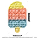 Fruit Animal Simple Fidget Toy Push Bubble Sensory Stress Sensory Toy Relief Funny Anti-stress Hand Toys for Adult Children