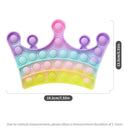 Fruit Animal Simple Fidget Toy Push Bubble Sensory Stress Sensory Toy Relief Funny Anti-stress Hand Toys for Adult Children