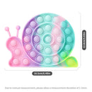 Fruit Animal Simple Fidget Toy Push Bubble Sensory Stress Sensory Toy Relief Funny Anti-stress Hand Toys for Adult Children