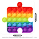 Fruit Animal Simple Fidget Toy Push Bubble Sensory Stress Sensory Toy Relief Funny Anti-stress Hand Toys for Adult Children