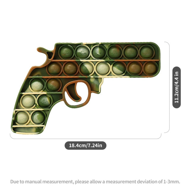 Fruit Animal Simple Fidget Toy Push Bubble Sensory Stress Sensory Toy Relief Funny Anti-stress Hand Toys for Adult Children