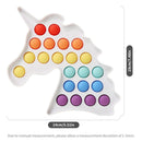 Fruit Animal Simple Fidget Toy Push Bubble Sensory Stress Sensory Toy Relief Funny Anti-stress Hand Toys for Adult Children