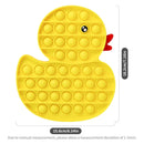 Fruit Animal Simple Fidget Toy Push Bubble Sensory Stress Sensory Toy Relief Funny Anti-stress Hand Toys for Adult Children