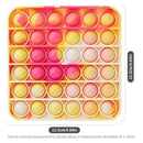 Fruit Animal Simple Fidget Toy Push Bubble Sensory Stress Sensory Toy Relief Funny Anti-stress Hand Toys for Adult Children