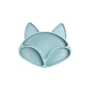 Bopoobo Baby Dishes Silicone Suction Plate Cute Crab Children Feeding Plate Non-Slip Baby Food Feeding Bowl For Children