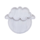 Bopoobo Baby Dishes Silicone Suction Plate Cute Crab Children Feeding Plate Non-Slip Baby Food Feeding Bowl For Children