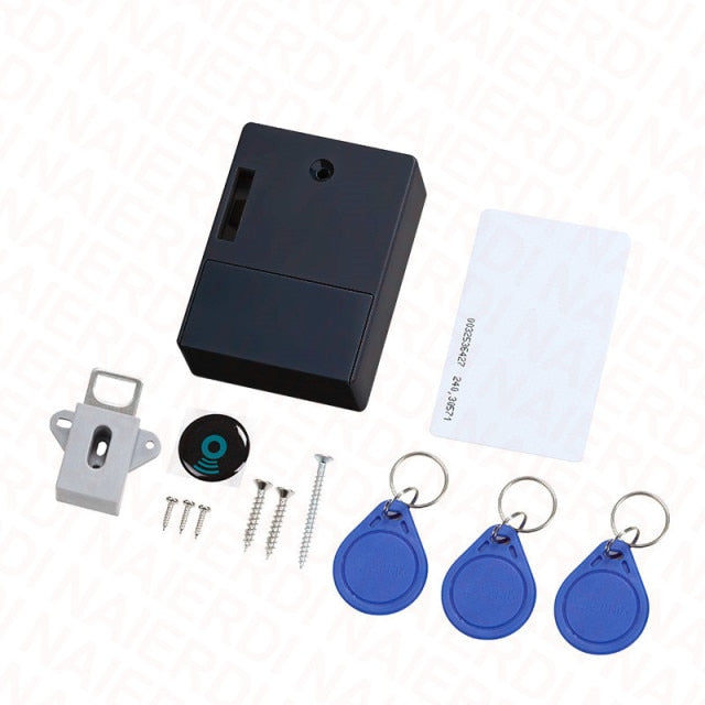 NAIERDI Invisible Sensor Lock EMID IC Card Drawer Digital Cabinet Intelligent Electronic Locks For Wardrobe Furniture Hardware