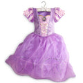 Disney Princess Party Dress up for Girls Halloween Frozen Elsa Jasmine Rapunzel Costume Kids Christmas Clothing Birthday Gift