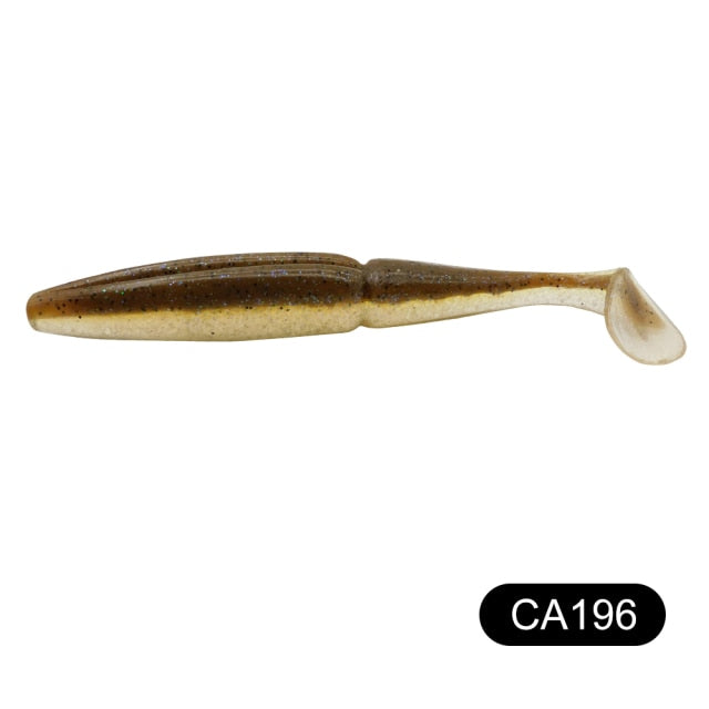 ESFISHING Quality Lures Easy Shiner Shad 100mm 125mm 155mm 200mm Pesca Fishing Soft Lures Silicone Bait Wobblers Leurre Souple