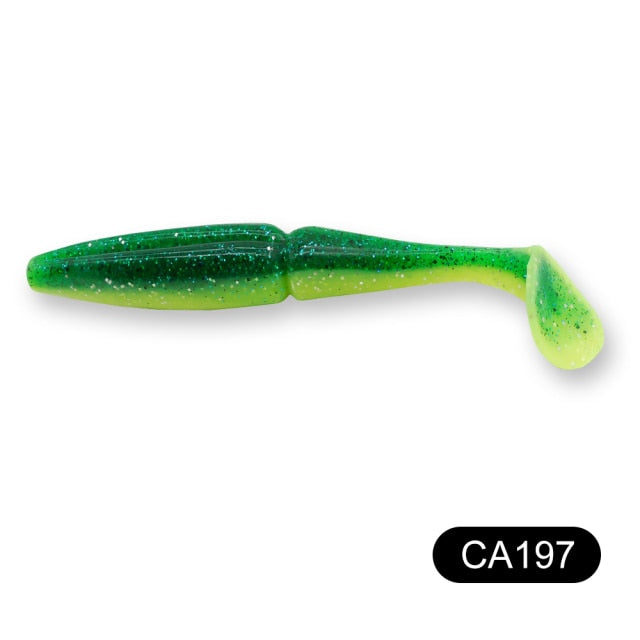 ESFISHING Quality Lures Easy Shiner Shad 100mm 125mm 155mm 200mm Pesca Fishing Soft Lures Silicone Bait Wobblers Leurre Souple