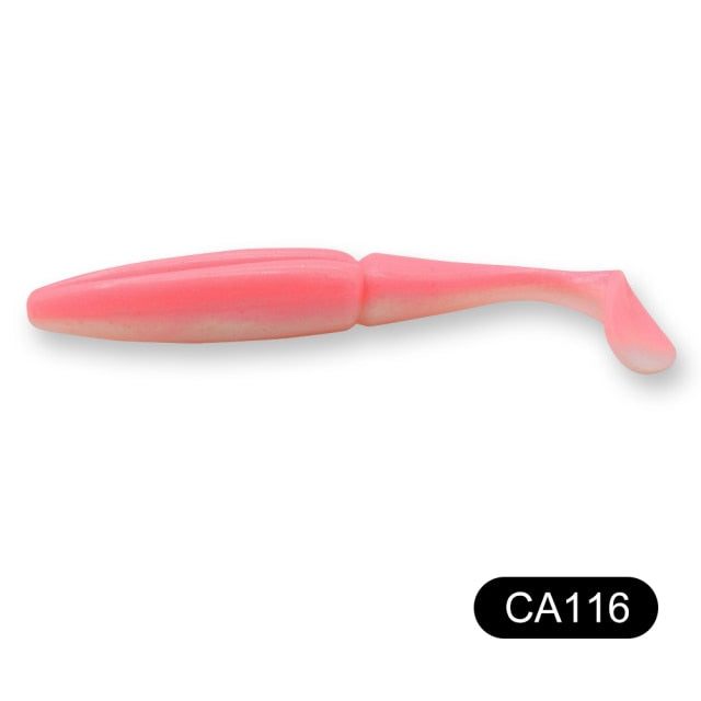 ESFISHING Quality Lures Easy Shiner Shad 100mm 125mm 155mm 200mm Pesca Fishing Soft Lures Silicone Bait Wobblers Leurre Souple