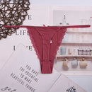 8color Gift full beautiful lace Women's Sexy lingerie Thongs G-string Underwear Panties Briefs Ladies T-back  1pcs/Lot 169