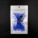 110pcs Keycaps O Ring Seal Switch Sound Dampeners For Cherry MX Keyboard Damper Replacement Noise Reduction Keyboard O-ring Seal