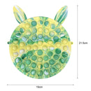 Cute Bag Fidget Toys Reliver Stress Toy Rainbow Push Bubble Simple Dimmer Antistress Toy Children Sensory Game Toy Backpack