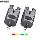 2 piece LED Carp Fishing Alarms Indicators Bite Alarm Adjustable Volume Tone Sensitivity