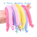 Worm Noodle Stretch String TPR Rope Anti Stress Toys String Fidget Autism Vent Toys  Decompression Toy Sqishy Toy