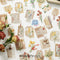30pcs/1lot kawaii Stationery Sticker Vintage Flower affair Diary Planner junk journal Decorative Scrapbooking DIY Craft Sticker