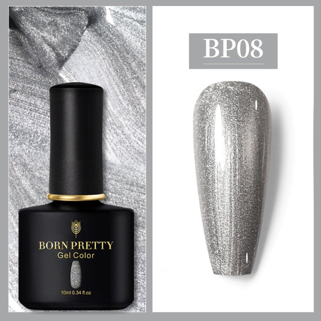 BORN PRETTY 10ml Gel Nail Polish Red Nude Nail Gel Semi Permanent Solid Nail Gel Varnish Soak Off UV Gel for Base Top Coat