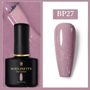 BORN PRETTY 10ml Gel Nail Polish Red Nude Nail Gel Semi Permanent Solid Nail Gel Varnish Soak Off UV Gel for Base Top Coat