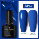 BORN PRETTY 10ml Gel Nail Polish Red Nude Nail Gel Semi Permanent Solid Nail Gel Varnish Soak Off UV Gel for Base Top Coat