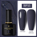 BORN PRETTY 10ml Gel Nail Polish Red Nude Nail Gel Semi Permanent Solid Nail Gel Varnish Soak Off UV Gel for Base Top Coat