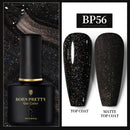 BORN PRETTY 10ml Gel Nail Polish Red Nude Nail Gel Semi Permanent Solid Nail Gel Varnish Soak Off UV Gel for Base Top Coat