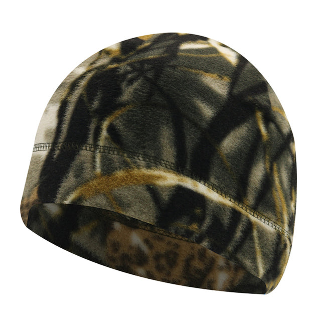 Outdoor Fleece Sports Hat Fishing Cycling Hunting Military Tactical Cap Men Women Warm Windproof Winter Cap Camping Hiking Caps