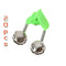 10/20Pcs Fishing Bite Alarms Fishing Rod Stalk Bells Clamp Tip ABS Fishing Accessory Rod Bell Rod Clamp Accessory Outdoor Metal