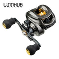 LINNHUE 2021 New Baitcasting Reel 7.2:1 High Speed 8KG Max Drag Fishing Reel For Bass in ocean environment 48 Hours Reel Fishing