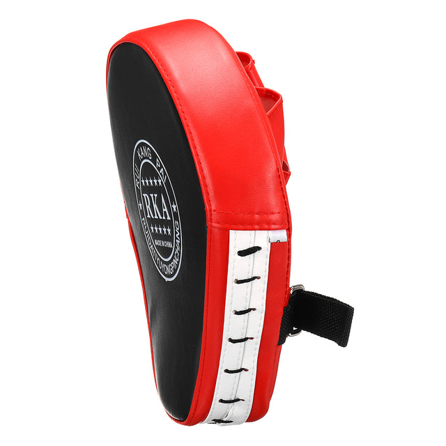 2PCS Punching Bag Boxing Pad Sand Bag Fitness Taekwondo MMA Hand Kicking Pad PU Leather Training Gear Muay Thai Foot Target