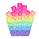 Push Bubble Fidget Toys Adult Stress Relief Sensory Toy Antistress Fidgets Ice Cream Board Soft Squishy Bubble Anti-Stress Game