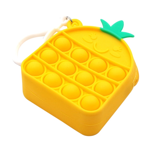 Push Bubble Fidget Toys Adult Stress Relief Sensory Toy Antistress Fidgets Ice Cream Board Soft Squishy Bubble Anti-Stress Game