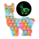 New Push Bubble Fidget Antistress Toys Adult Kids Unicorn Dinosaur Fidget Sensory Toy Autism Special Needs Stress Reliever 2021